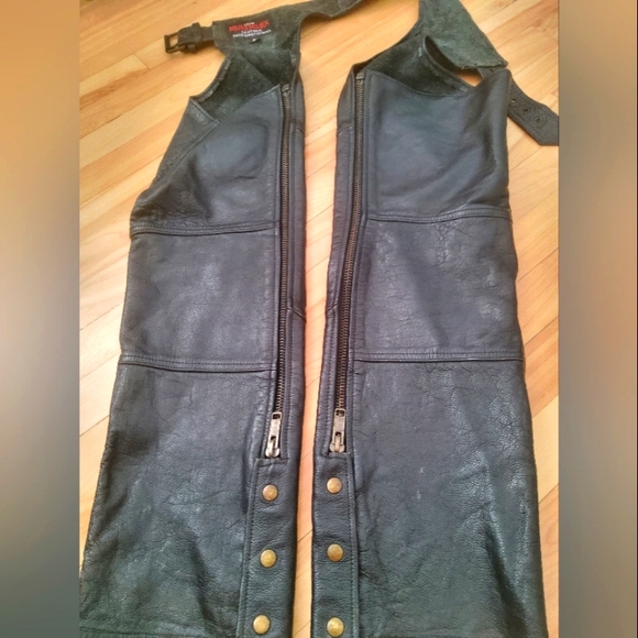 Leather chaps for women s to m - Picture 1 of 4